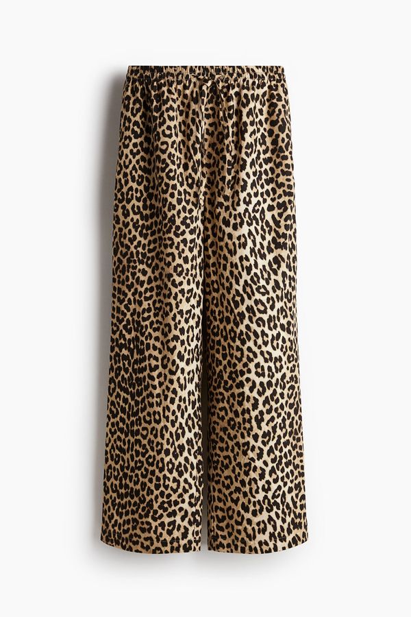 Pantalón de algodón con cordón de ajuste