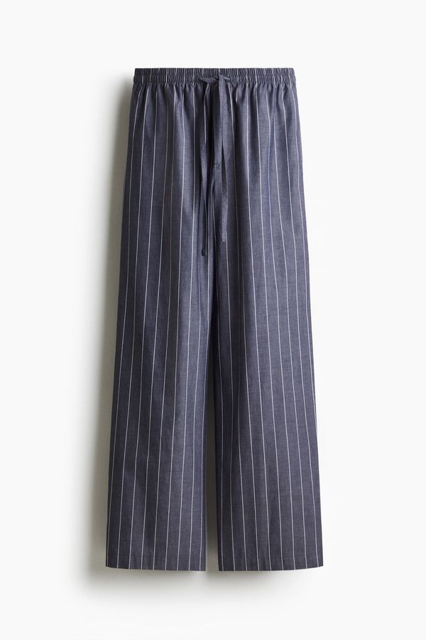 Pantalón de algodón con cordón de ajuste