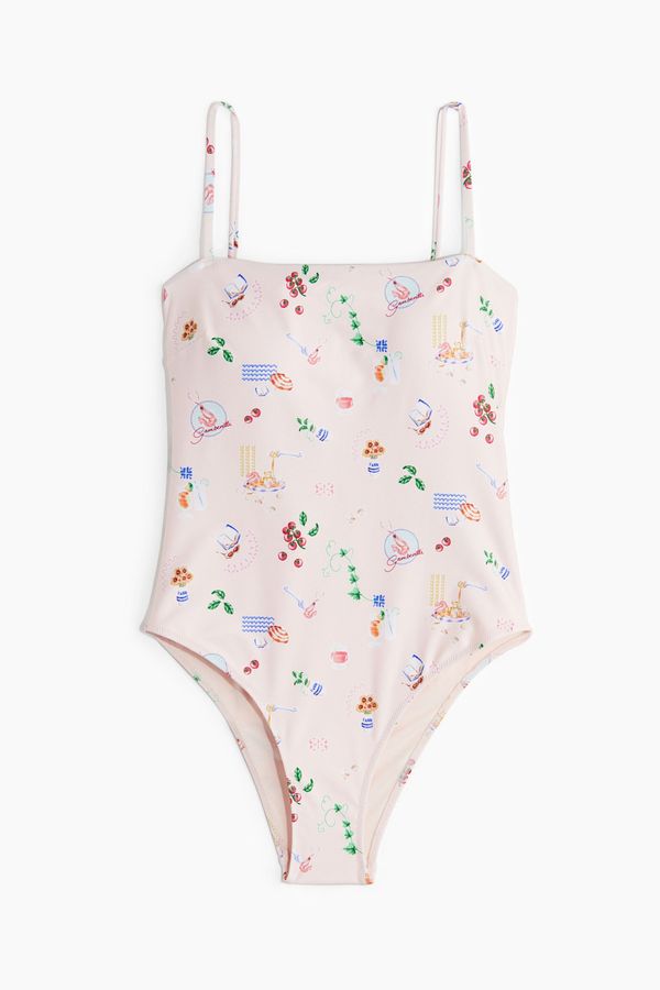 Traje de baño acolchado