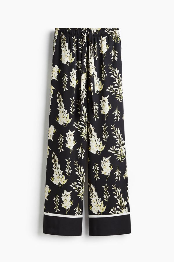 Pantalón de sarga con cordón de ajuste
