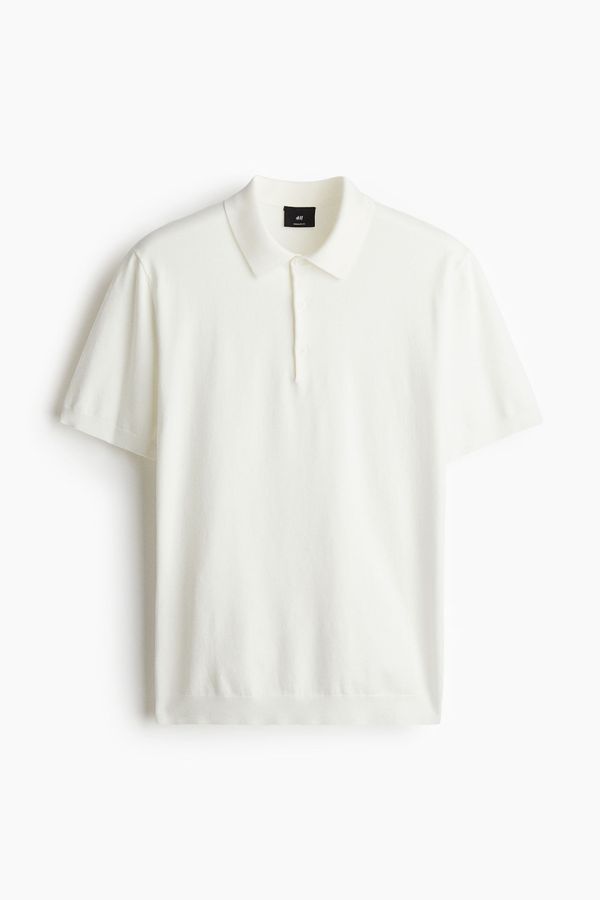 Polo en punto fino Regular Fit
