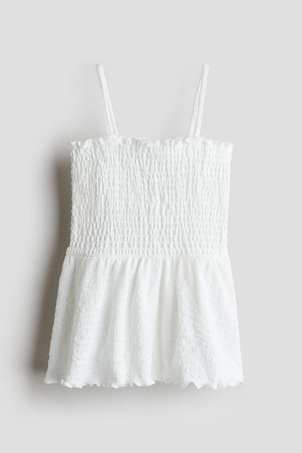 Top nido de abeja con tirantes