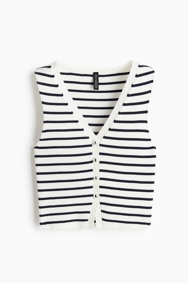 Jersey chaleco con botones