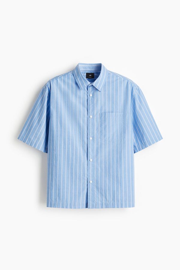 Camisa de popelina estilo boxy Regular Fit