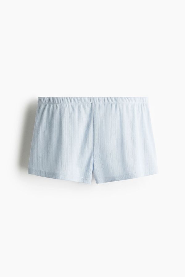 Pantalón corto de punto sin cierre