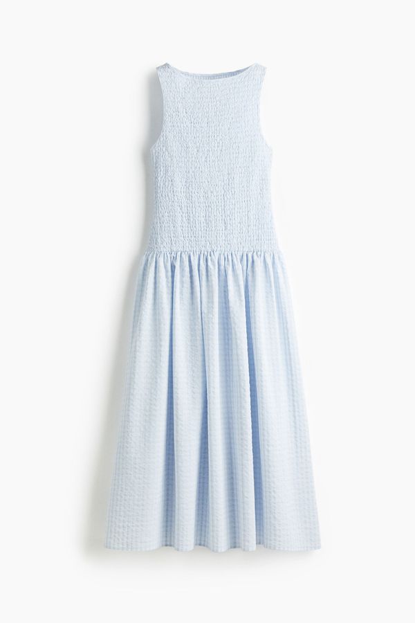 Vestido fruncido de sirsaca