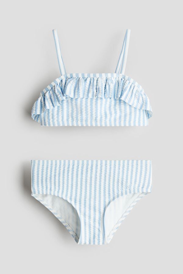 Bikini con ribete de volante