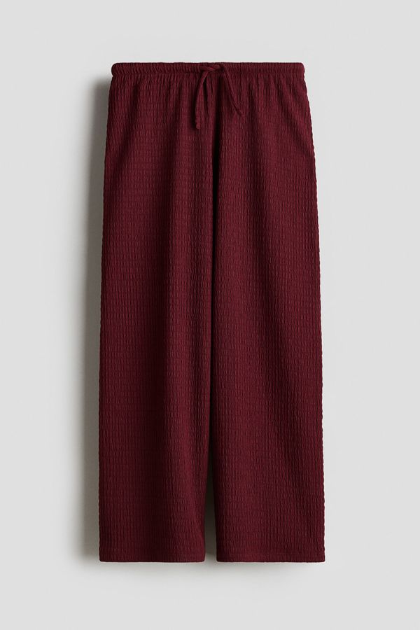 Pantalón de punto con textura