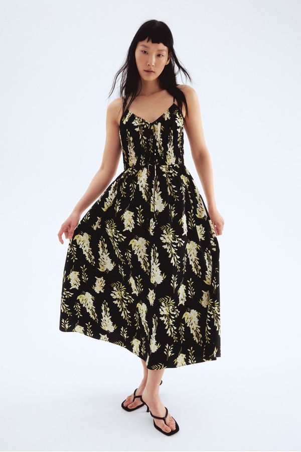 Vestido de algodón con tirantes espagueti