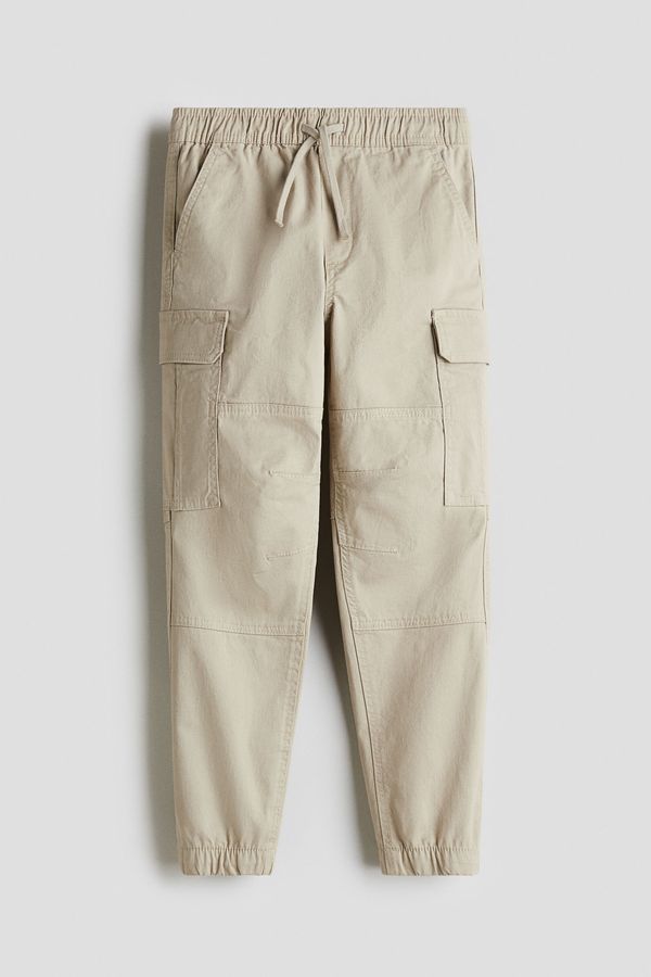 Joggers cargo de algodón