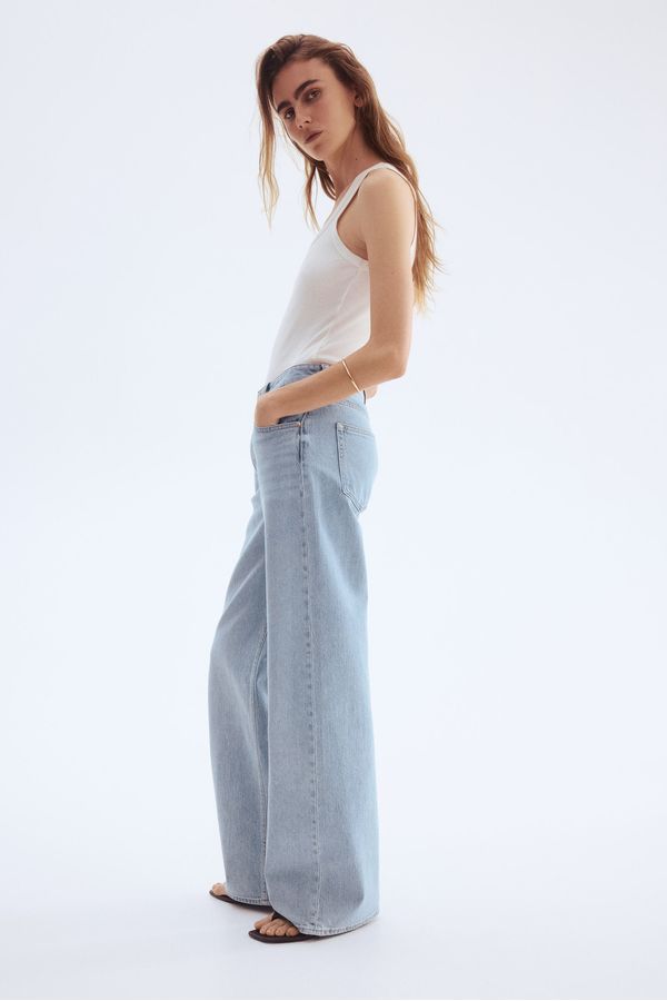 Wide High Jeans