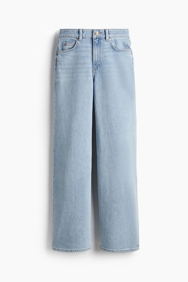Wide High Jeans