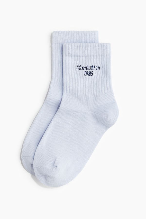 Calcetines con motivo estampado