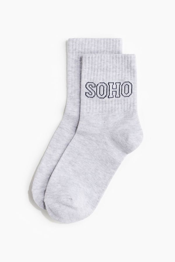Calcetines con motivo estampado