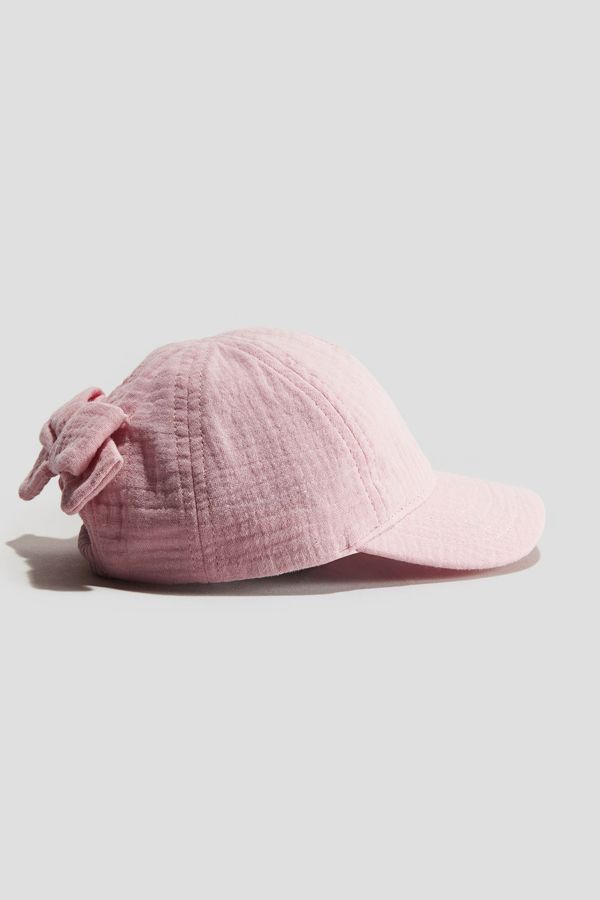 Gorra de algodón con aplicación