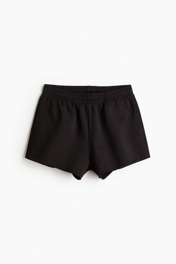Pantalón corto en sudadera