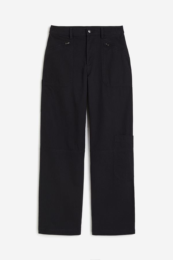 Pantalón cargo de sarga