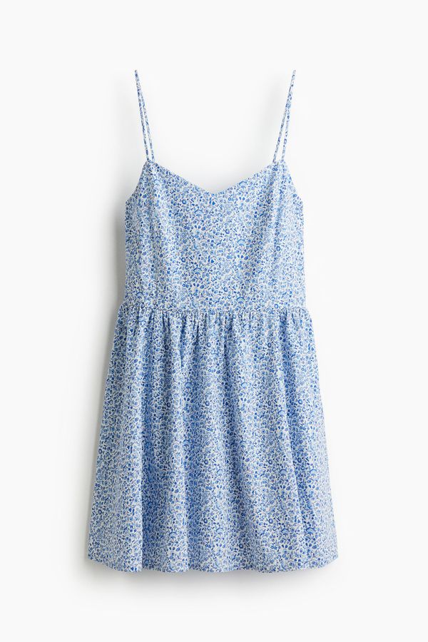 Vestido de algodón con vuelo