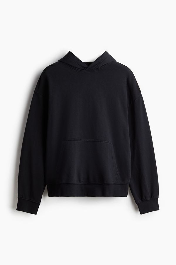 Sudadera lavada con capucha Loose Fit