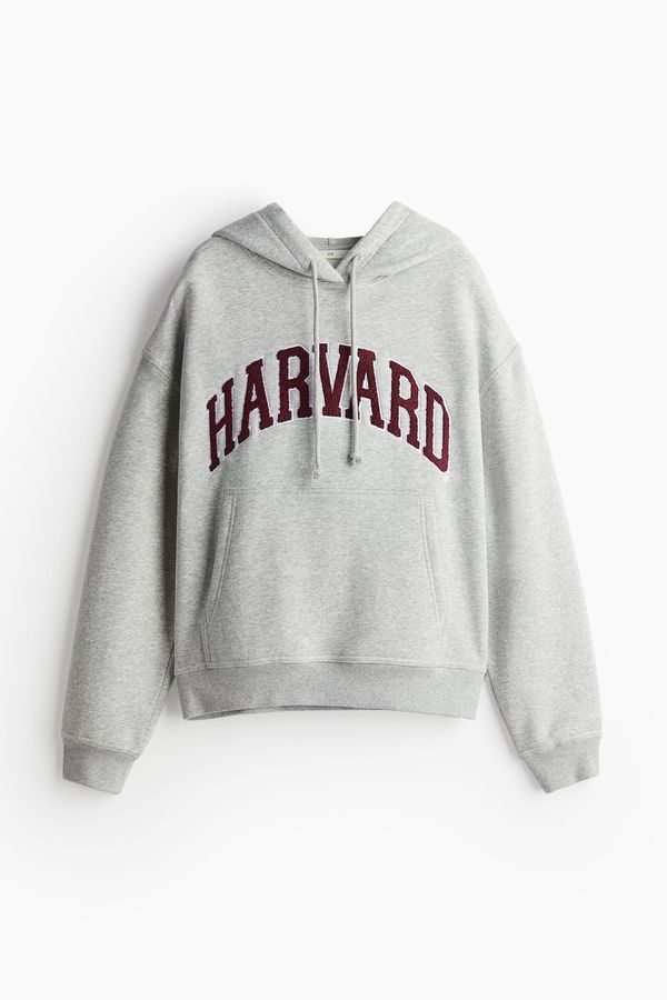 Sudadera con capucha y motivo