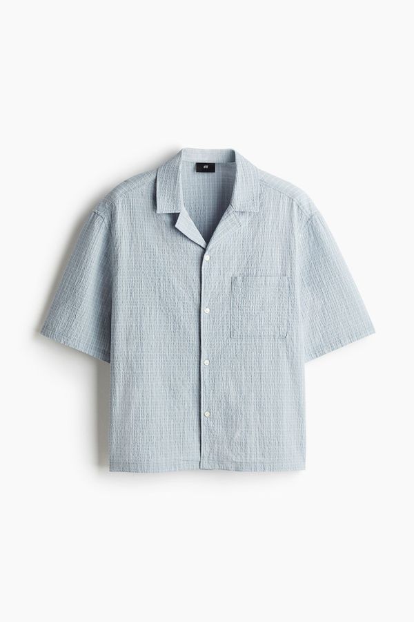 Camisa resort de sirsaca Loose Fit