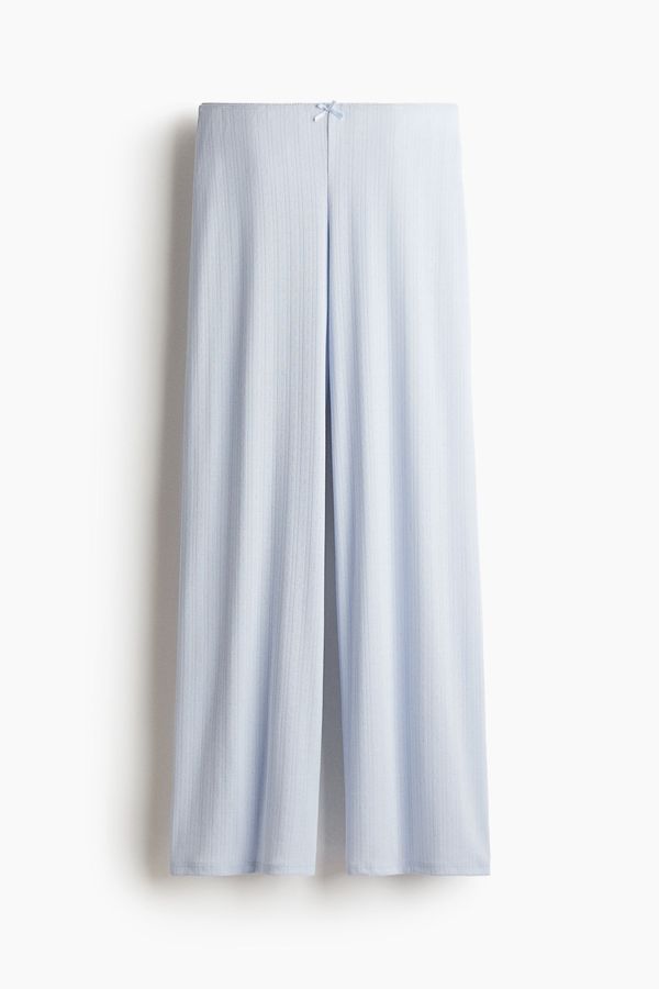 Pantalón en punto pointelle