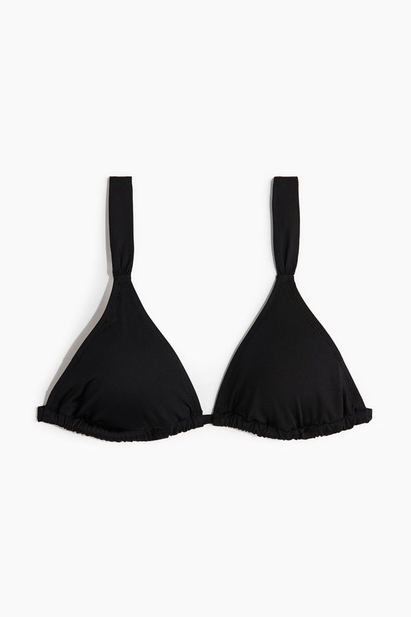 Top de bikini triangular con relleno