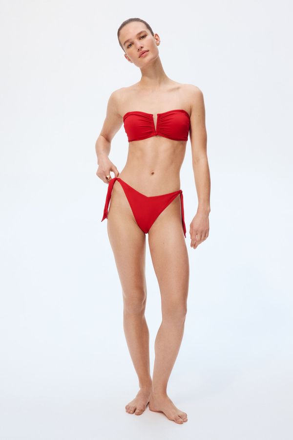 Tie tanga bikini bottoms