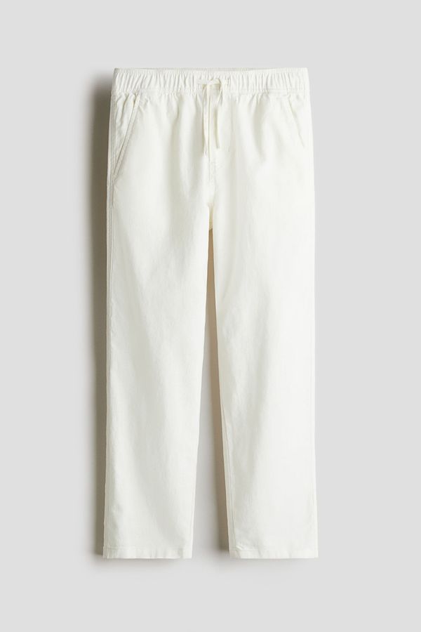 Pantalón en mezcla de lino