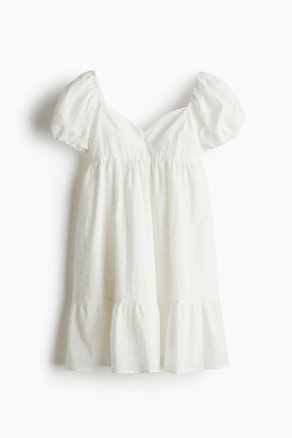 Vestido con manga puffy