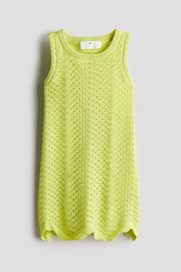 Vestido de algodón con textura