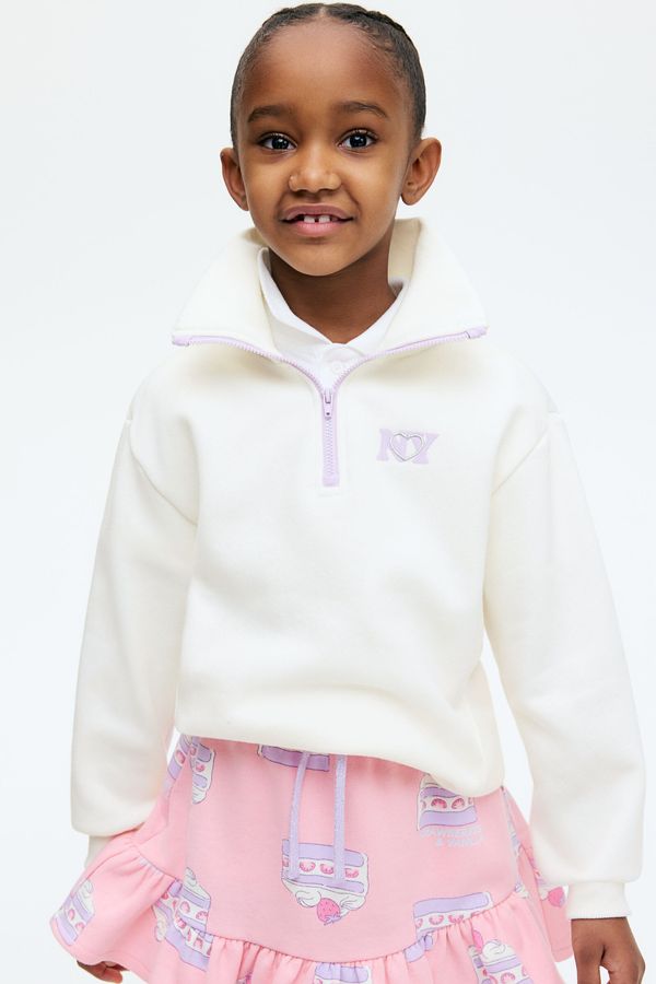 Sudadera con media cremallera