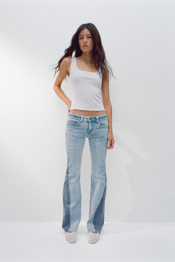 Flared Low Jeans