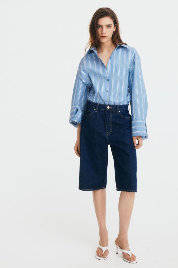Bermudas vaqueras High Knee