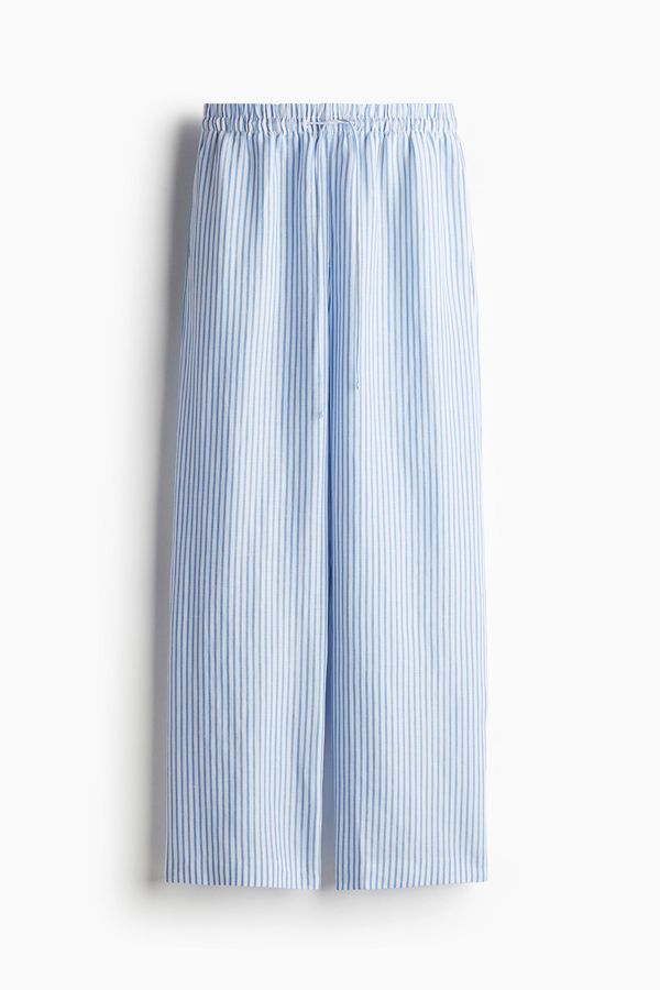 Pantalón en mezcla de lino