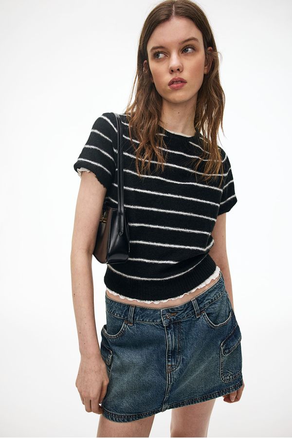 Camiseta de punto fino