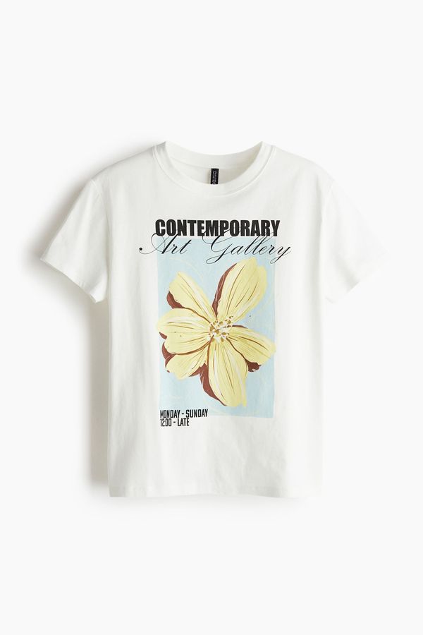 Camiseta con motivo estampado