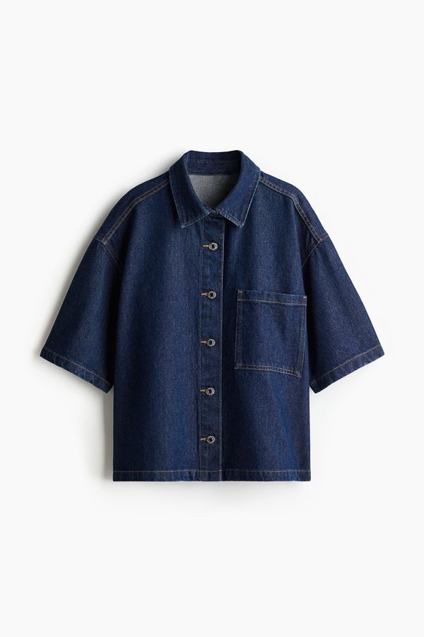 Camisa denim oversize