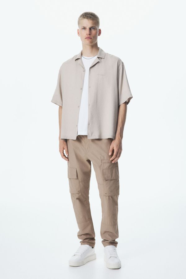 Pantalón cargo de sarga Regular Fit