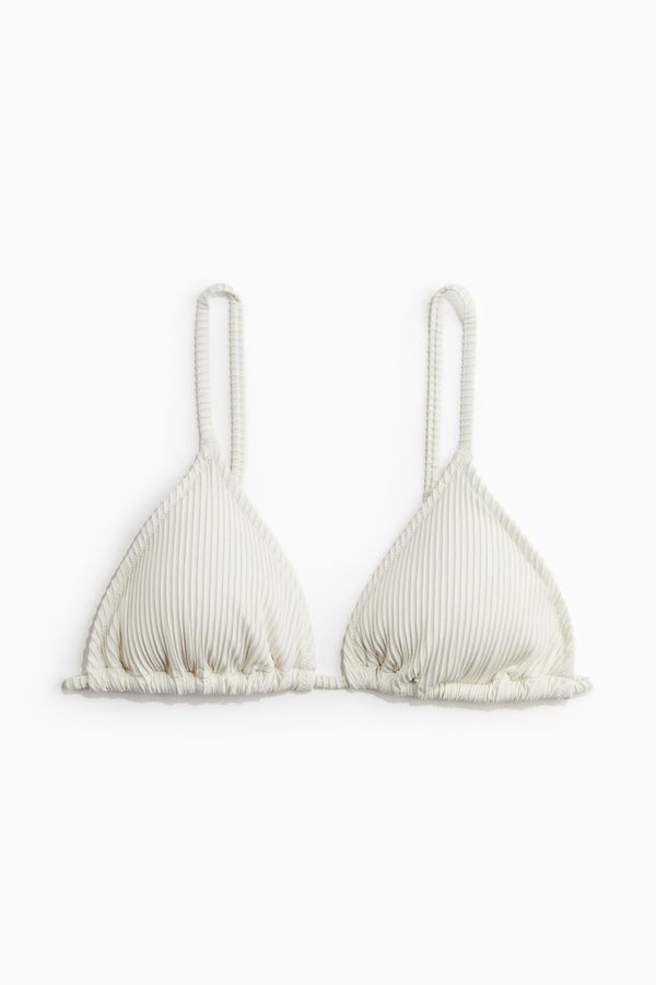 Top de bikini triangular con relleno