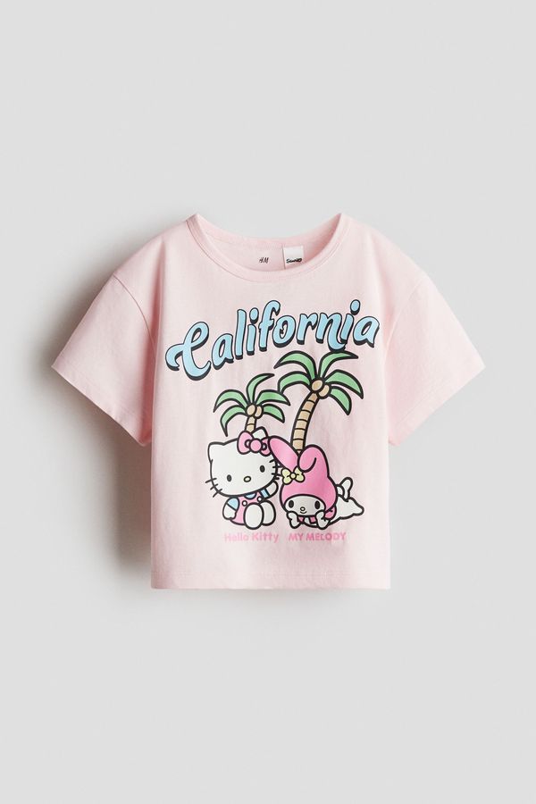 Camiseta de algodón con estampado