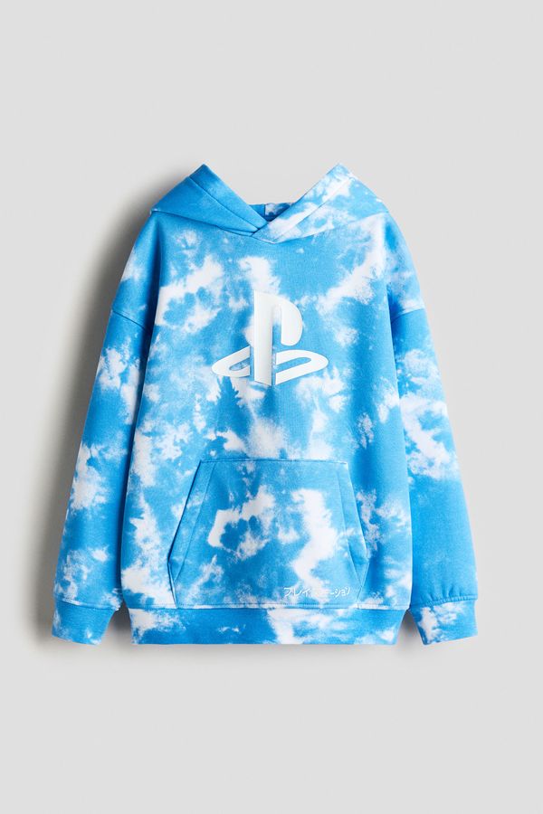 Sudadera estampada con capucha