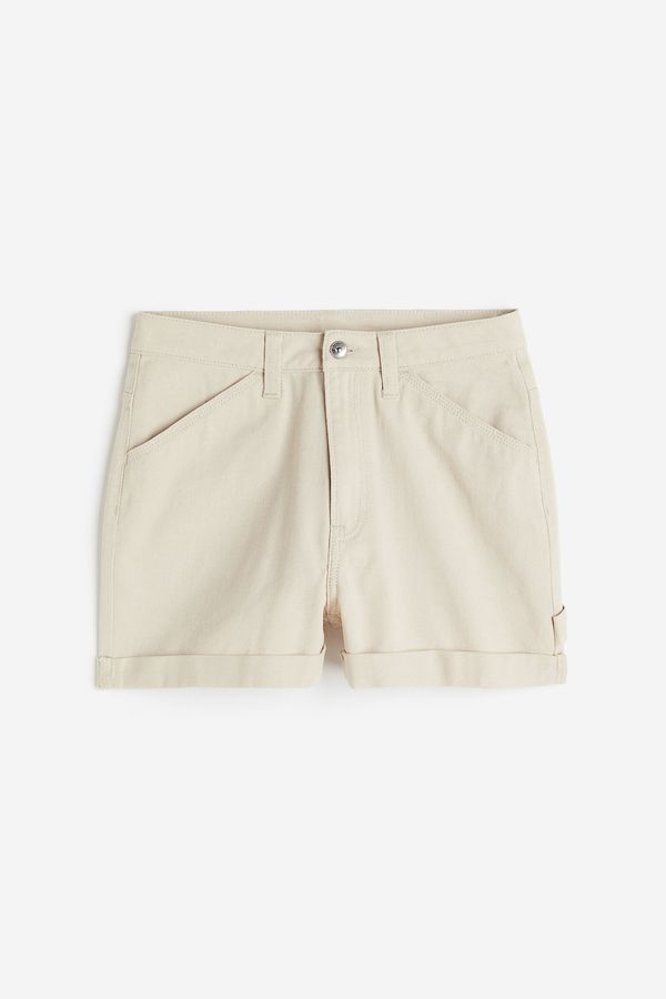 Pantalón corto de talle alto