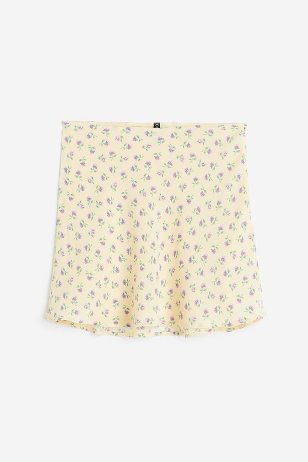 Falda evasé estampada