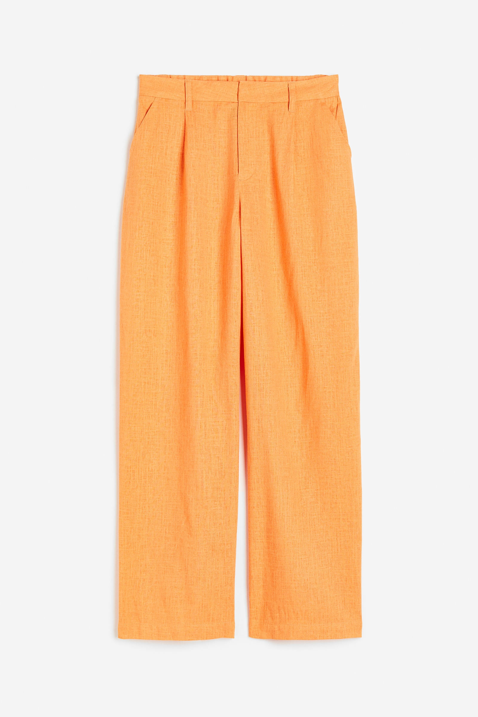 Pantalón de vestir en mezcla de lino
