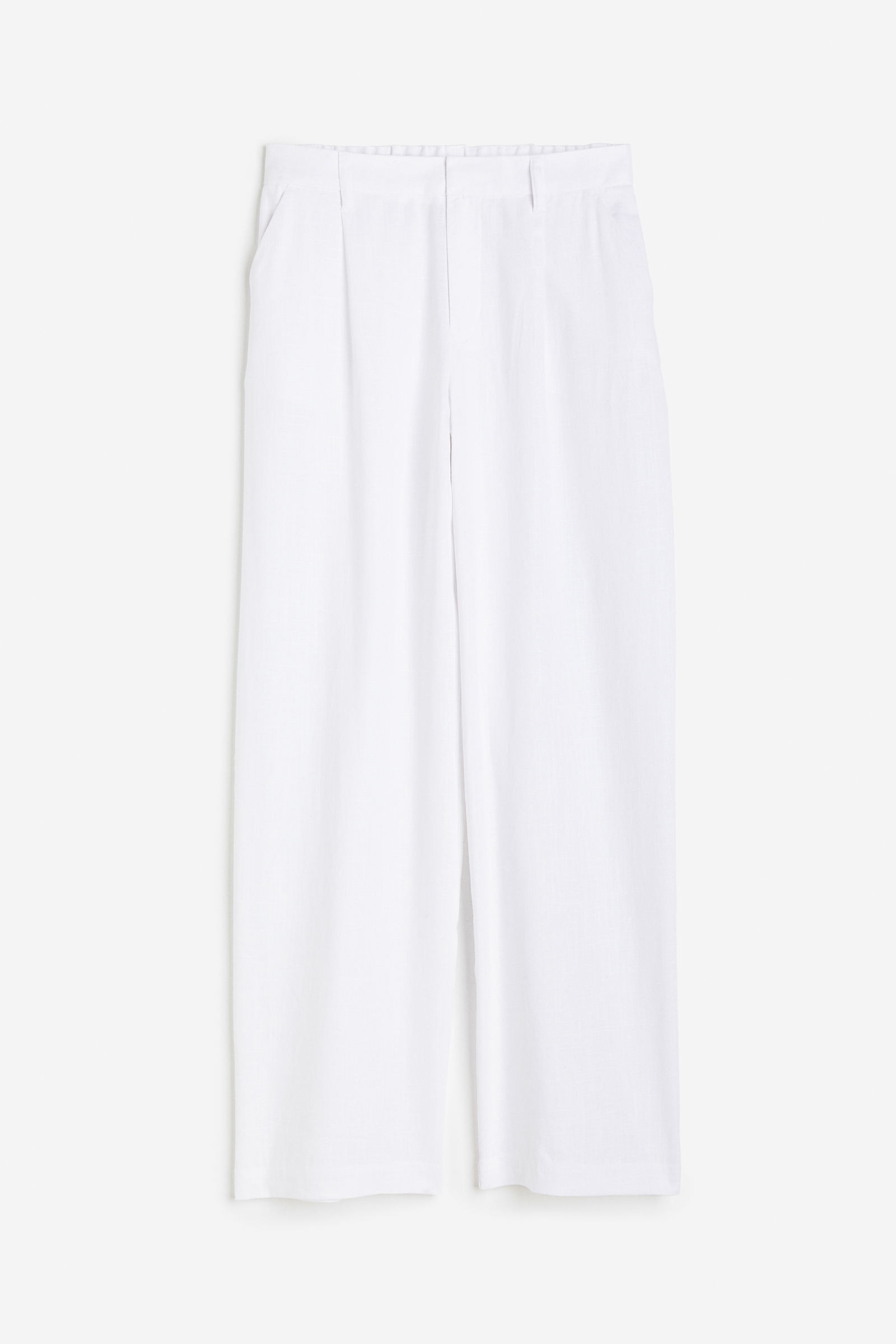 Pantalón de vestir en mezcla de lino