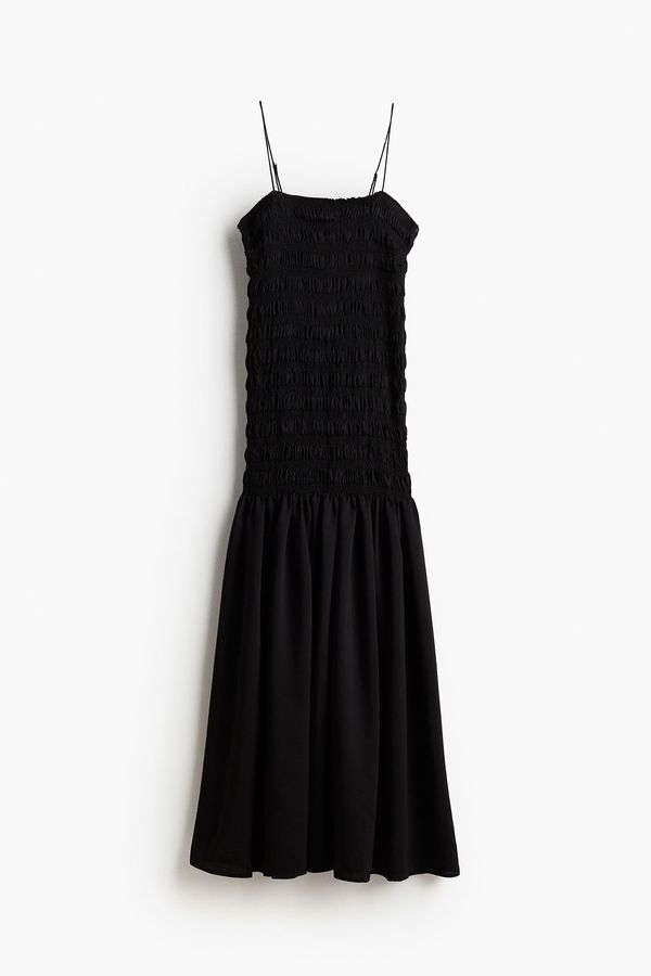 Maxivestido fruncido