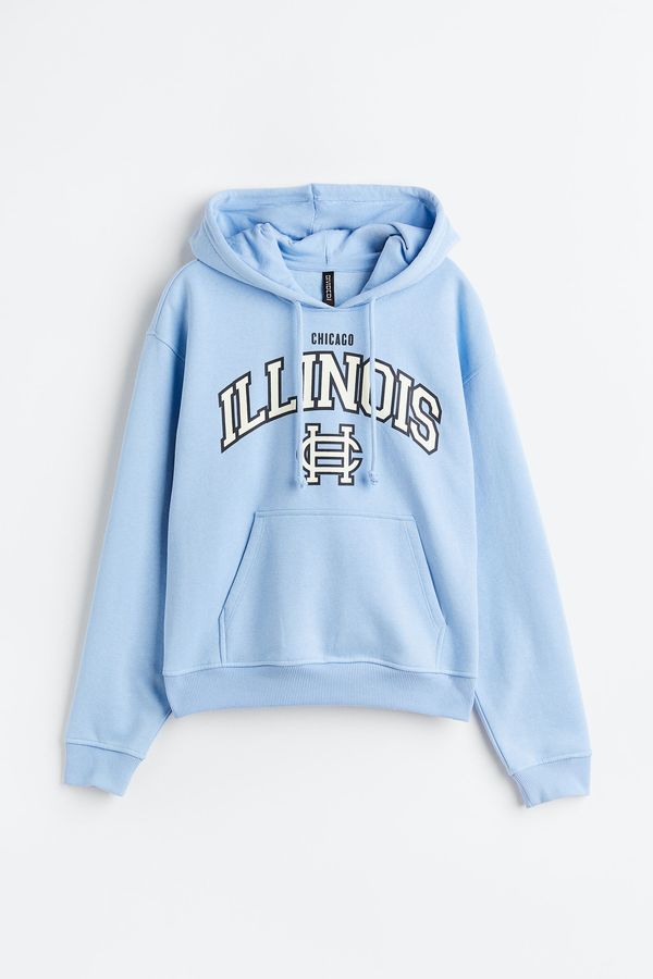 Sudadera con capucha y motivo