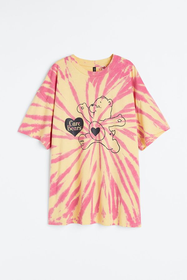 Camiseta oversize con motivo estampado