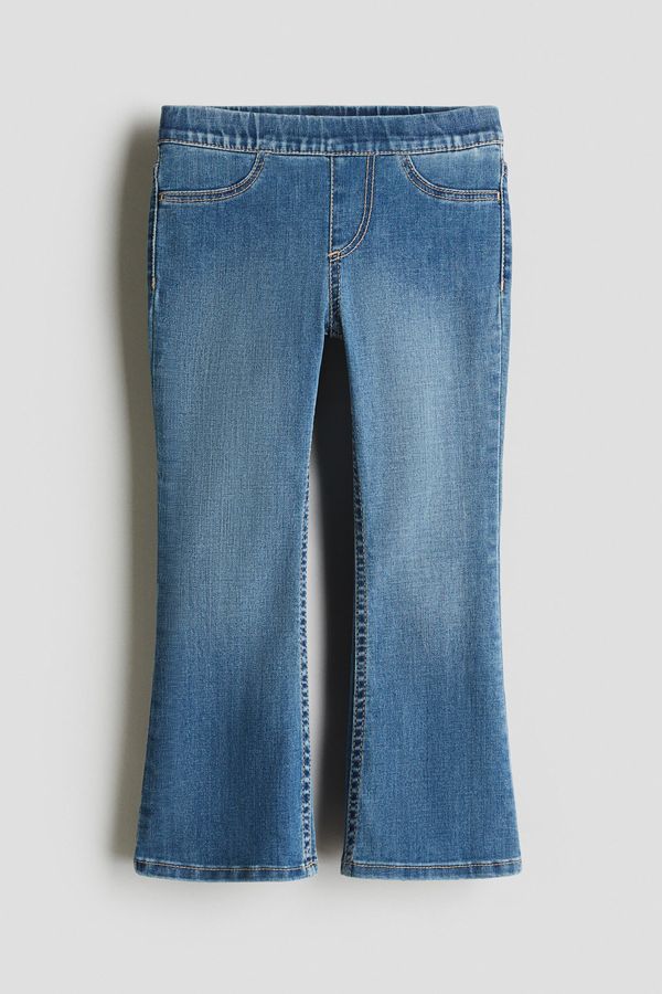 Superstretch Flared Leg Jeans